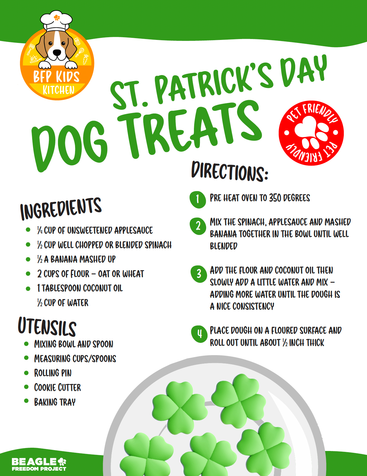 Kids Kitchen - St. Patrick's Day