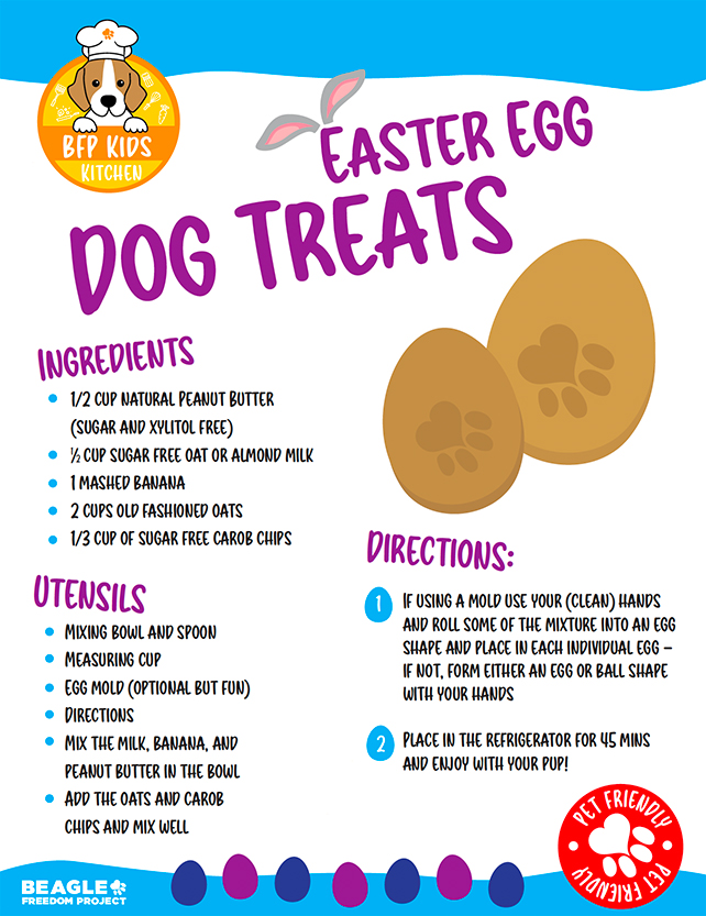 Kids Kitchen - Easter Dog Treats