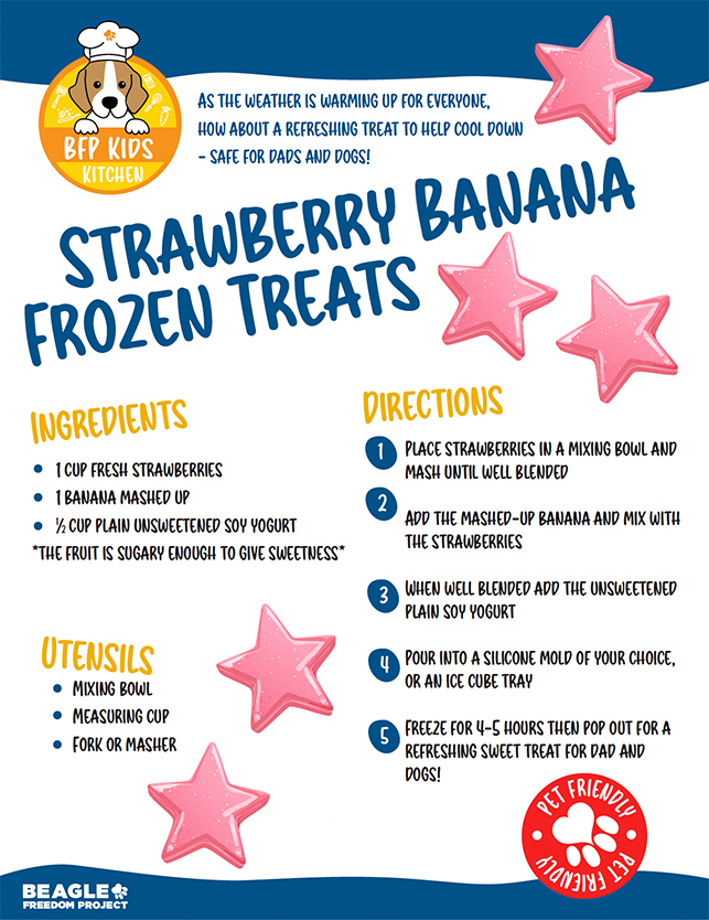 Kids Kitchen - Strawberry Banana Frozen Treat