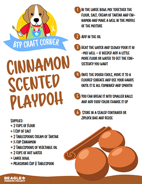 Craft Corner: Cinnamon Scented Playdoh