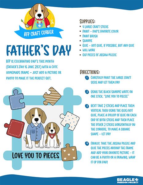 Craft Corner: Fathers' Day