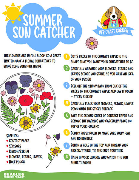 Craft Corner: Summer Sun Catcher